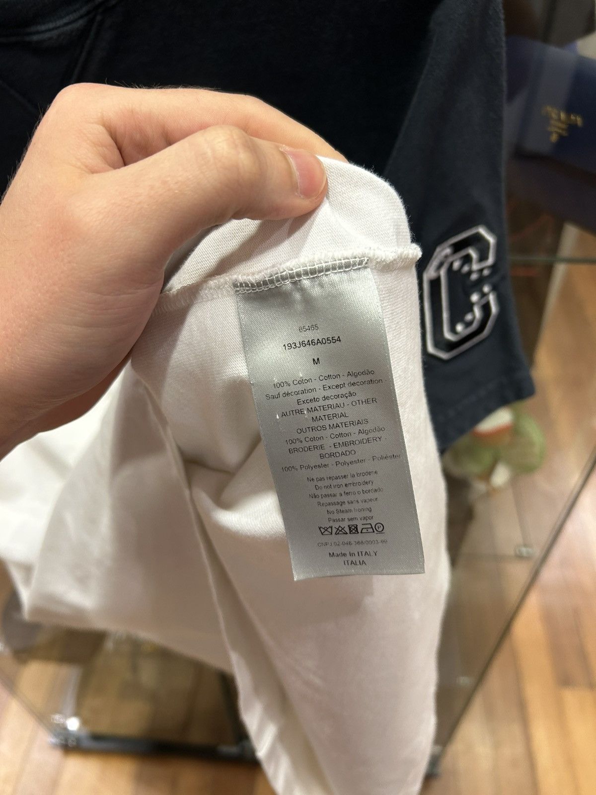 Dior Dior Kenny Scharf Spell Out Shirt Size US M / EU 48-50 / 2 - 4 Thumbnail