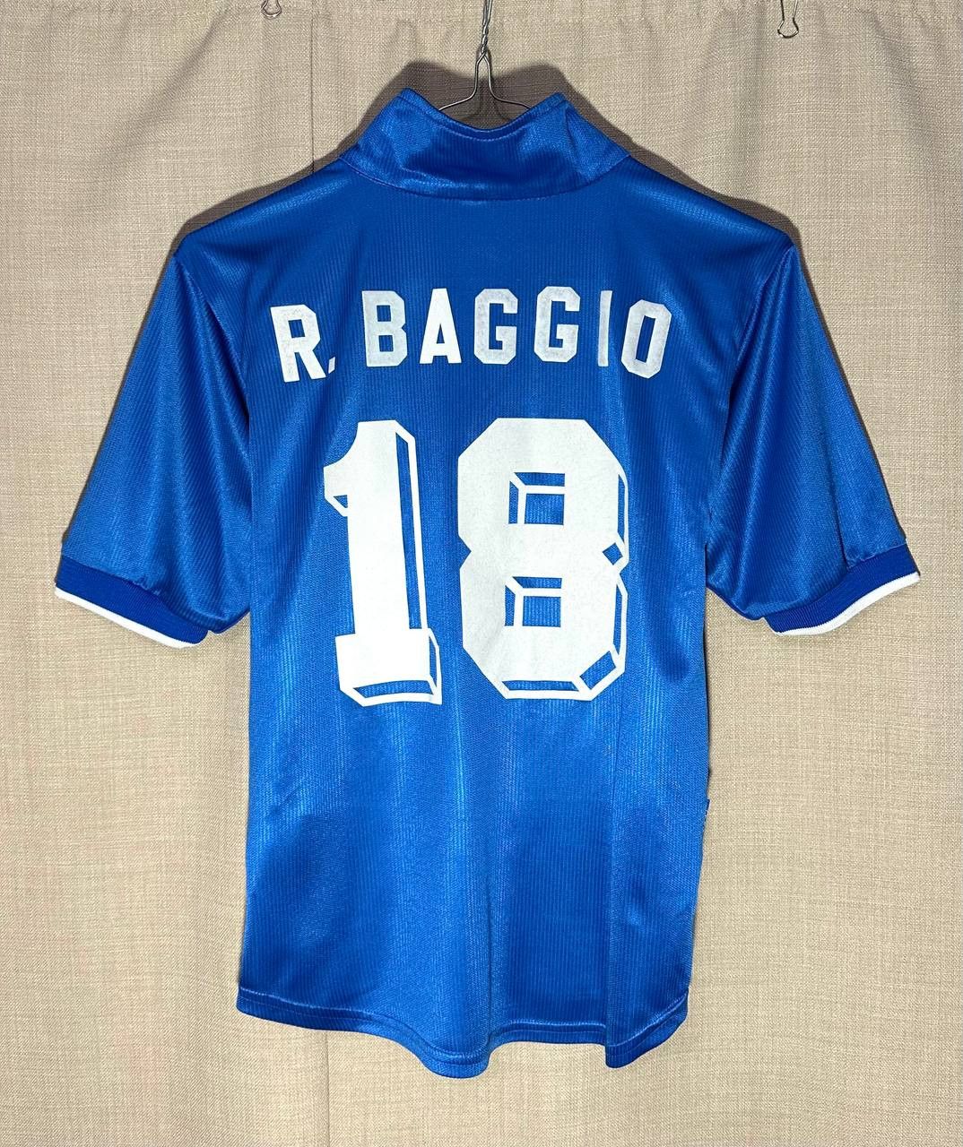 Nike ITALY 1998 Home BAGGIO Nike Football Jersey Shirt Young L Size US XS / EU 42 / 0 - 3 Thumbnail
