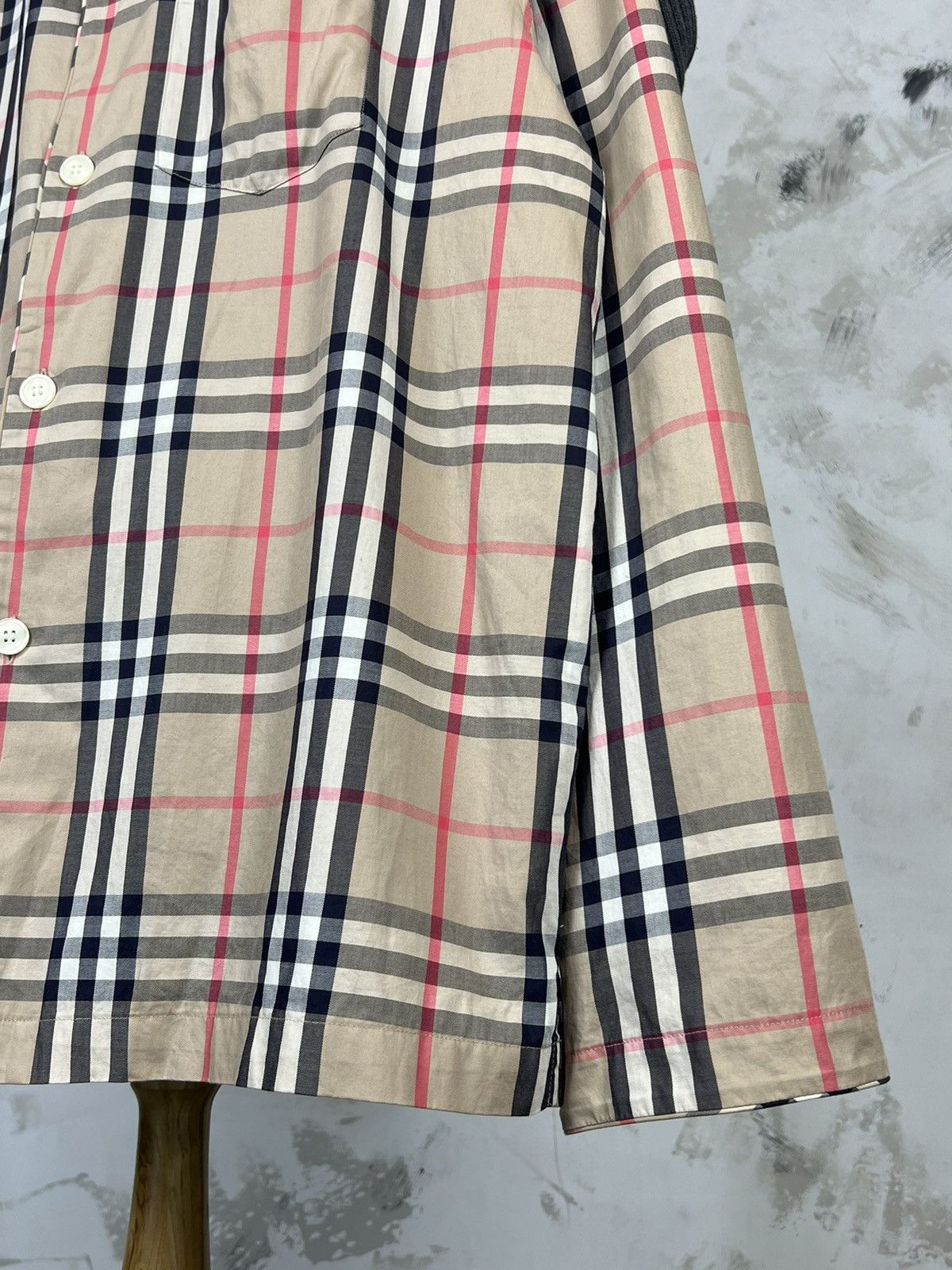 Burberry Burberry Body Nova Check Button Up Shirt Size XL Size US XL / EU 56 / 4 - 4 Thumbnail