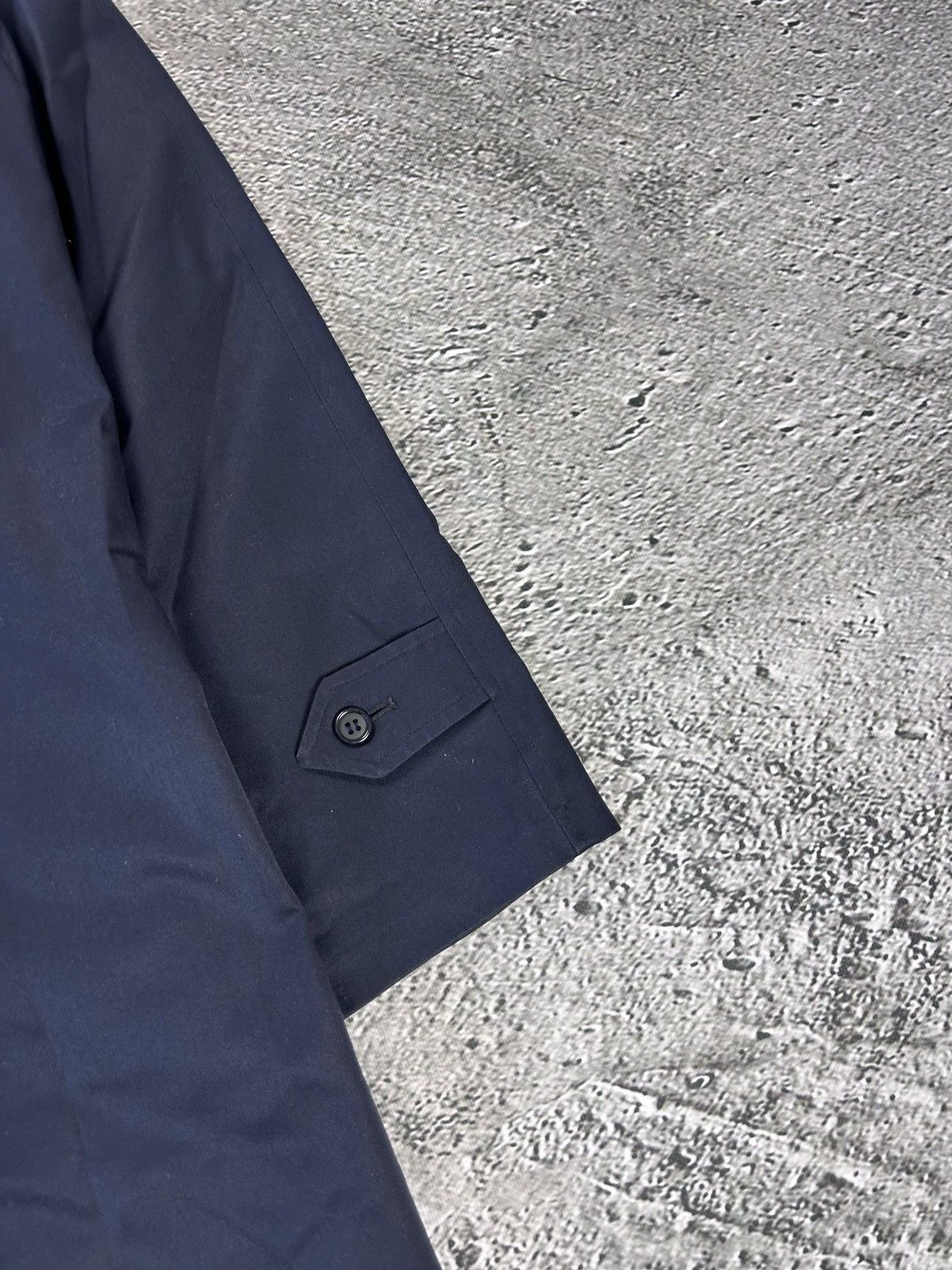 Burberry Burberrys coat trench navy vintage Size US XL / EU 56 / 4 - 9 Thumbnail