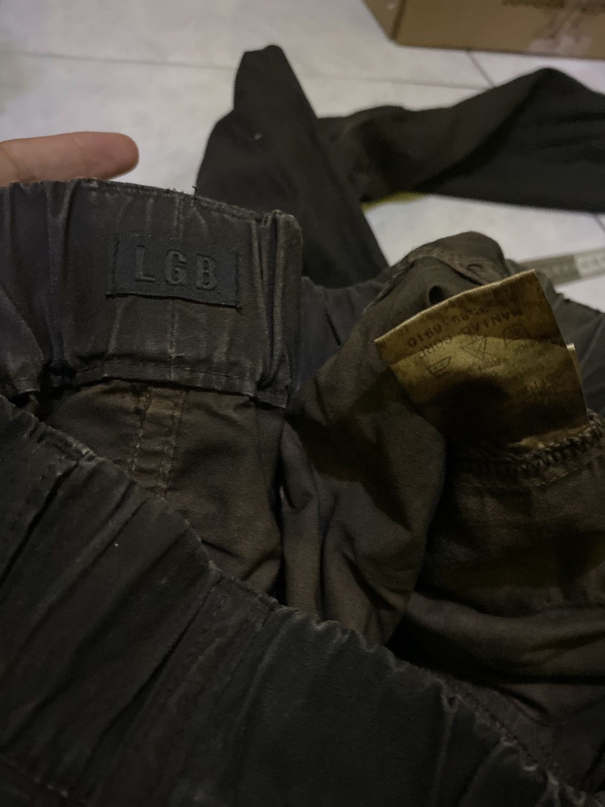Le Grande Bleu (L.G.B.) dyed drop crotch pant Size US 30 / EU 46 - 3 Thumbnail