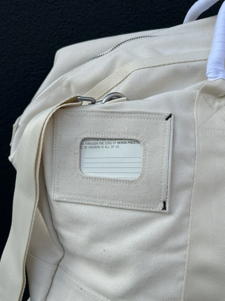 H&M × Heron Preston H&M Heron Preston H2 Collection Canvas Weekend Bag Size ONE SIZE - 11 Thumbnail