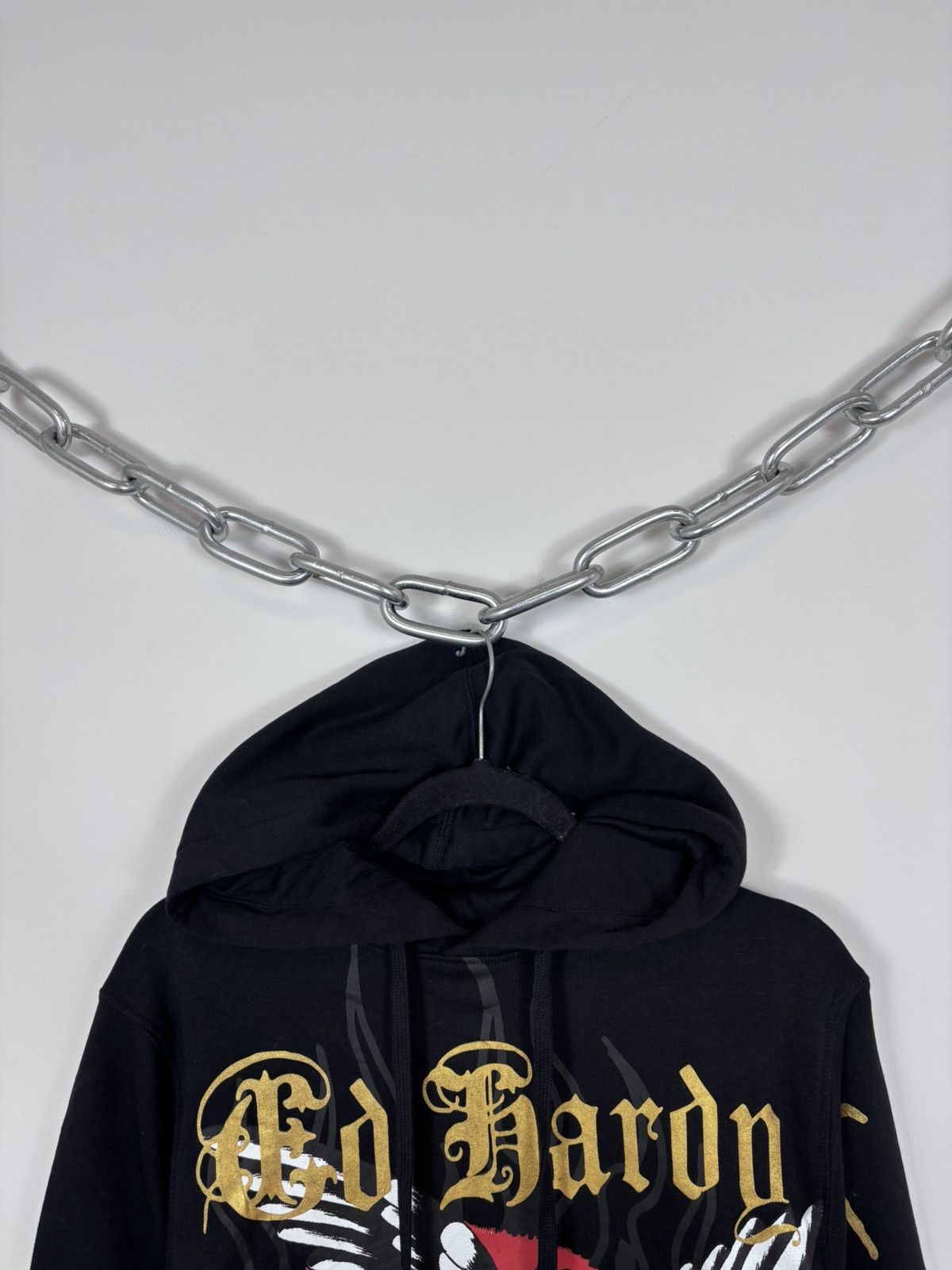 Ed Hardy Ed Hardy NWT Eagle Snake Tattoo Logo Y2K Hype Black Hoodie Size US S / EU 44-46 / 1 - 4 Thumbnail