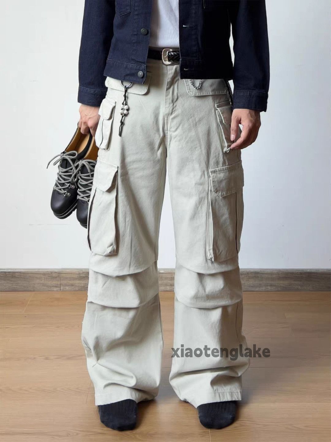 Vintage xtl skate hiphop loose yuppie flared outdoor pants Size US 28 / EU 44 - 5 Thumbnail
