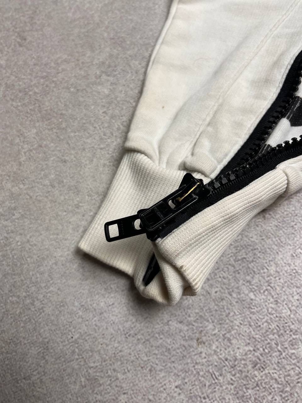 Versace × Versus × Vintage VERSACE VERSUS WHITE FLARED COTTON JOGGERS TRACK PANTS M Size US 32 / EU 48 - 6 Thumbnail