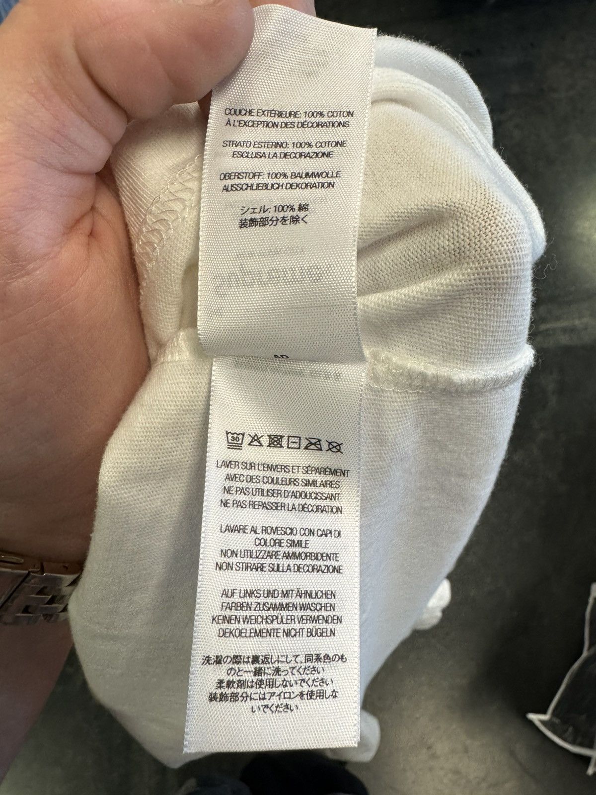 Supreme Supreme Flocked Tee Size US XL / EU 56 / 4 - 5 Thumbnail