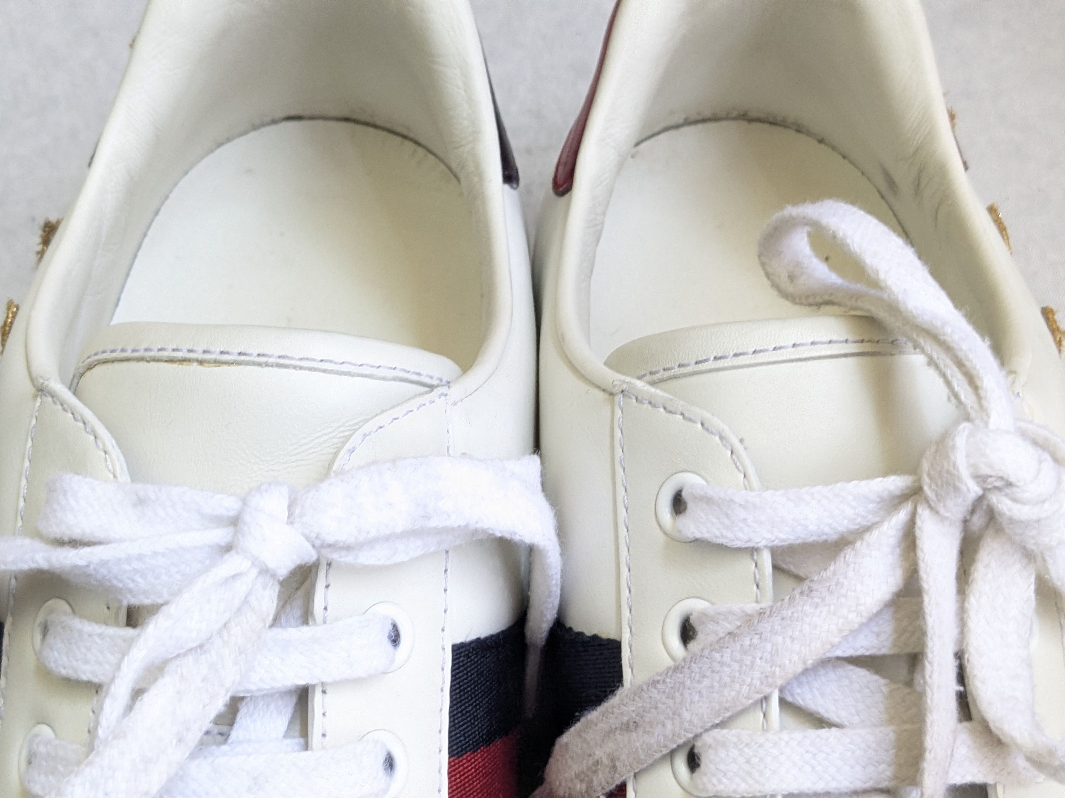 Gucci Gucci Ace Sneakers Loved 8.5 White Low Tops Leather Size US 8.5 / EU 41-42 - 7 Thumbnail