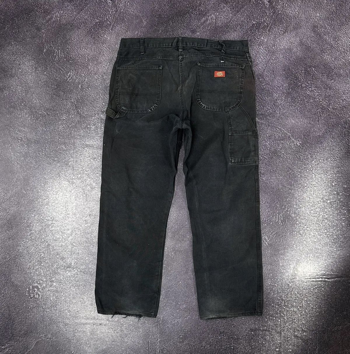Dickies × Vintage Vintage Dickies Y2K Black Denim Work Hype Baggy Pants Jeans Size US 38 / EU 54 - 1 Thumbnail