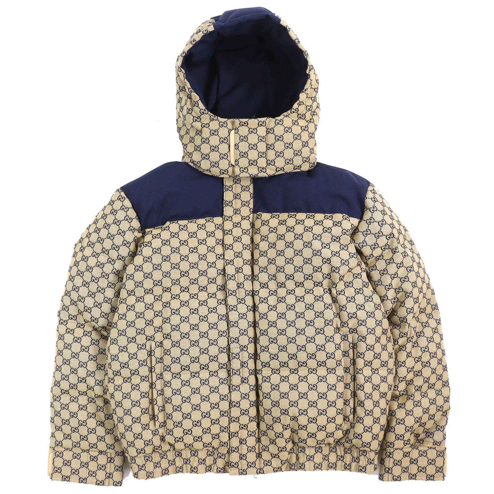 Gucci Gucci Gucci GG canvas cotton polyester down jacket Cotton Outerwear 715535 Size ONE SIZE - 1 Thumbnail