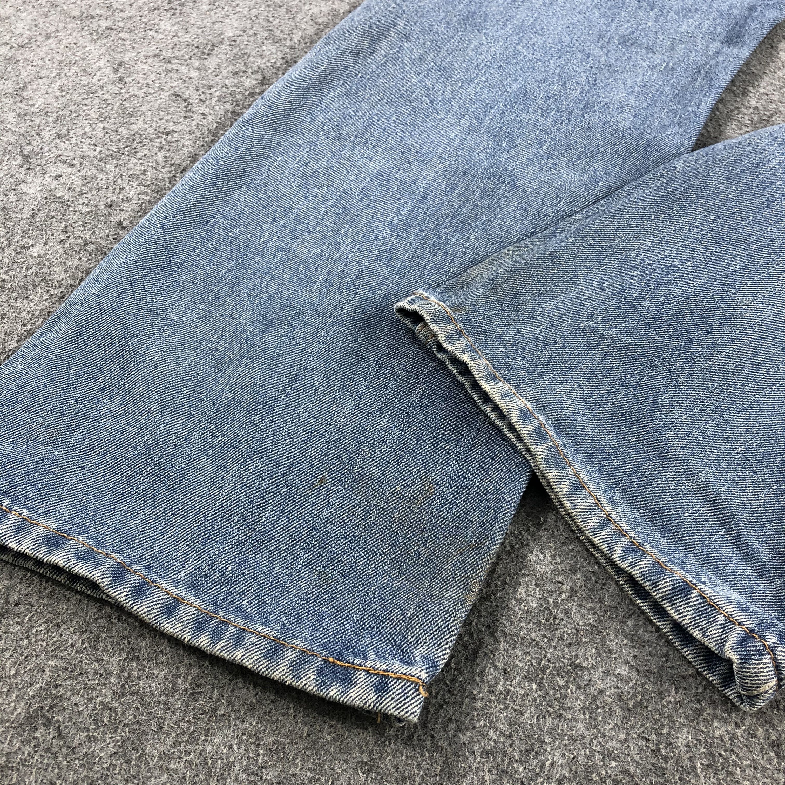 Levi's Vintage Blue Wash Levis 505 Jeans-J2129 Size US 38 / EU 54 - 6 Thumbnail