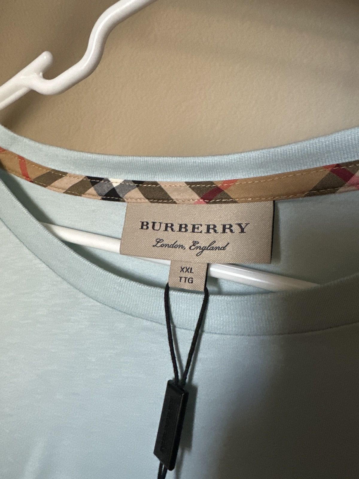 Burberry Blue Burberry shirt SIZE XXL Size US XXL / EU 58 / 5 - 5 Thumbnail