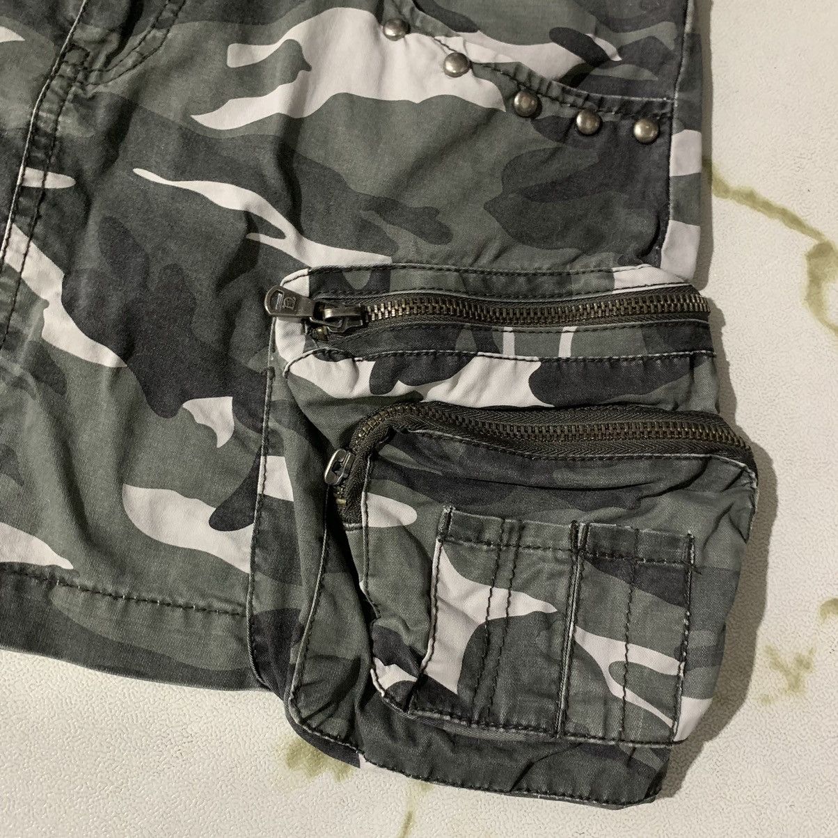 Japanese Brand UGIZ Tactical Multipocket Military Cargo Skirt Size 26" / US 2 / IT 38 - 5 Thumbnail
