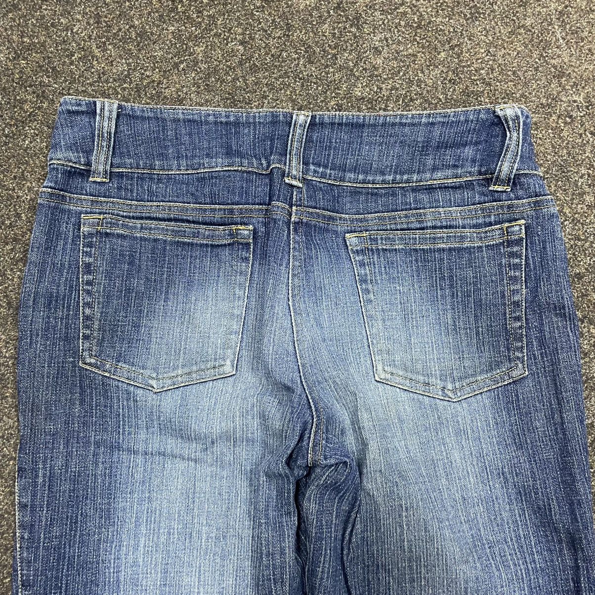 Vintage Vintage Y2K Baggy Flared Jeans 90s Skater Streetwear Logo 32 Size US 32 / EU 48 - 2 Thumbnail