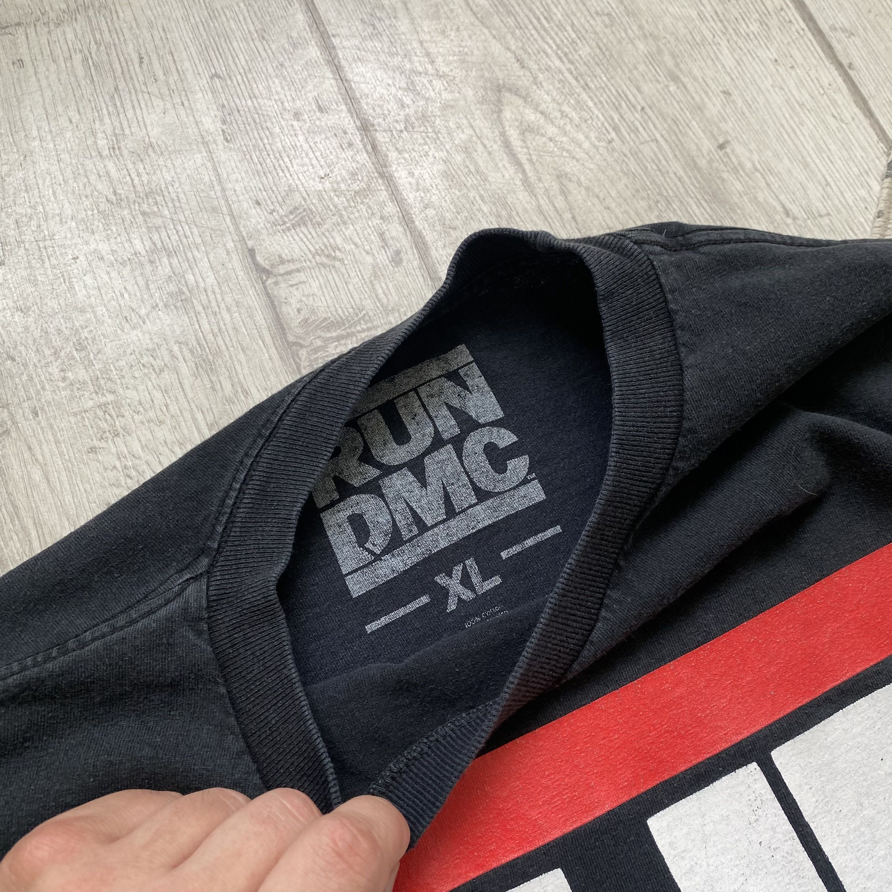 Rap Tees Vintage RUN DMS tee big logo Rap Band Tee Jam Master Jay Size US XL / EU 56 / 4 - 6 Thumbnail