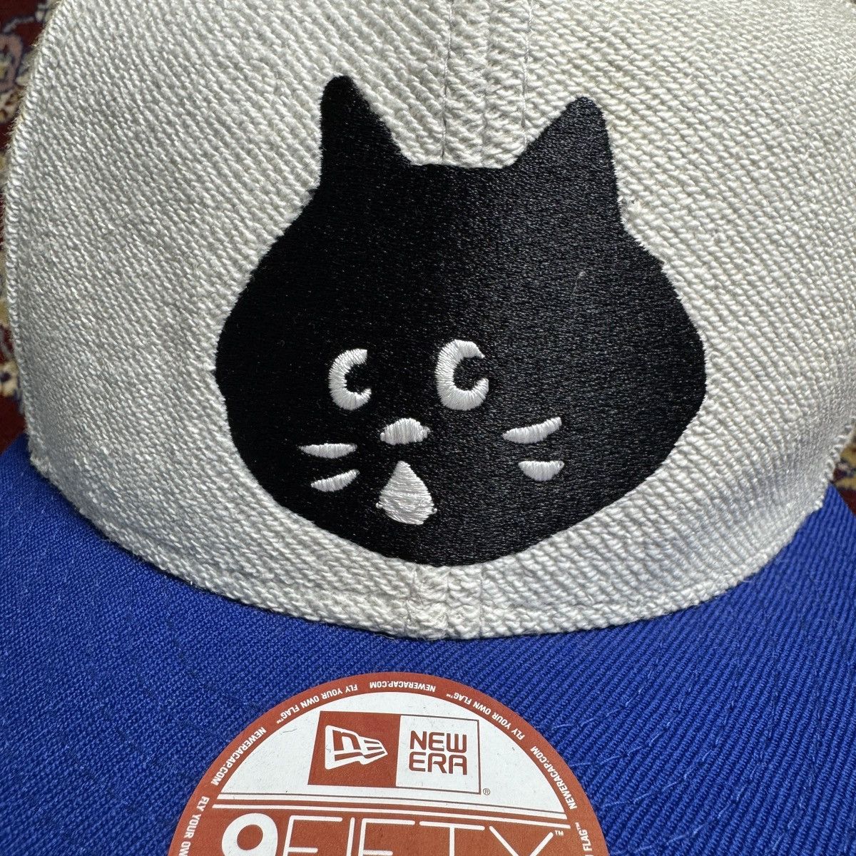 Issey Miyake Ne-Net NYA New Era Nya cat embroidered logo Issey Miyake Y2k Size ONE SIZE - 3 Thumbnail