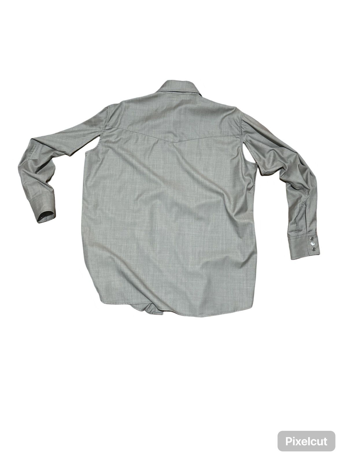Our Legacy Cut ranch shirt stone wool Size US S / EU 44-46 / 1 - 4 Thumbnail