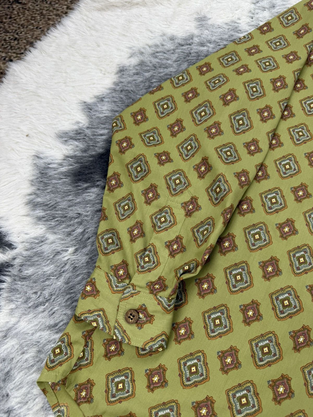 Burberry Vintage Baggy 80s BURBERRYS Classic Pattern Button Ups Size XL / US 12-14 / IT 48-50 - 7 Thumbnail