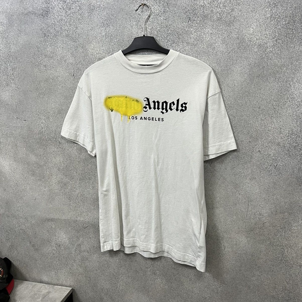 Palm Angels Palm Angels T-Shirt Big Logo Spray Size US S / EU 44-46 / 1 - 6 Thumbnail