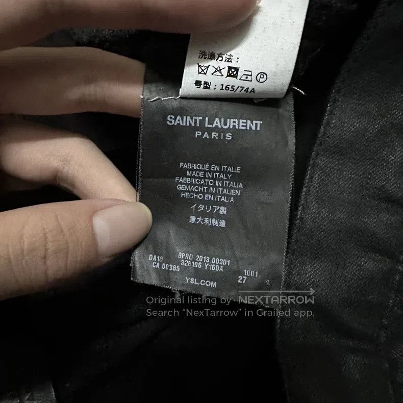 Saint Laurent Paris Saint Laurent Paris Jeans Size US 27 - 5 Thumbnail