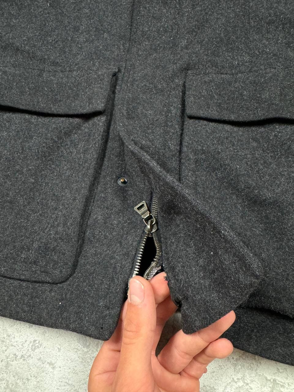 Prada Vintage Prada Wool Coat Jacket Red Tab Size 50 Size US M / EU 48-50 / 2 - 24 Thumbnail