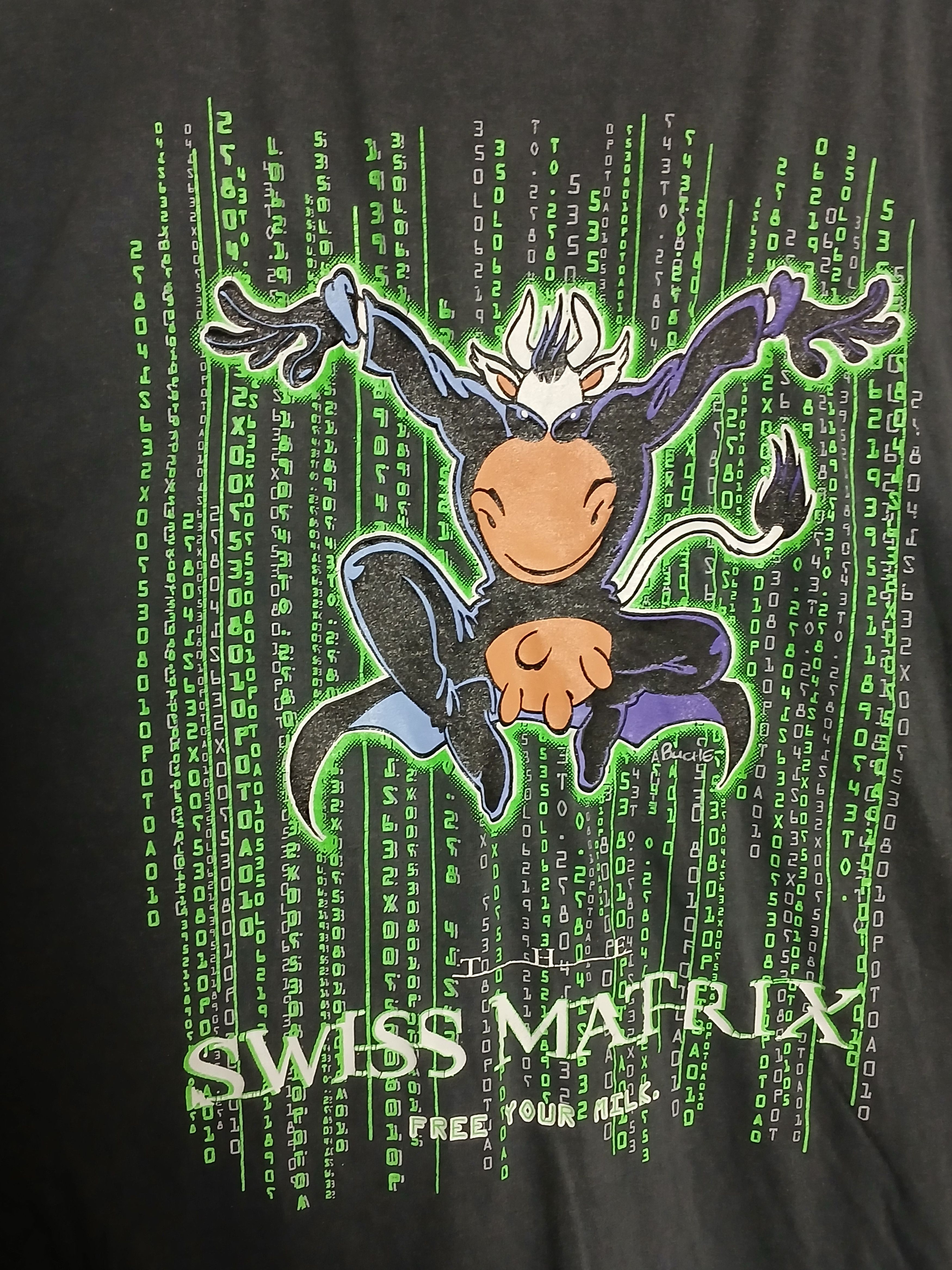 Vintage Vintage The Matrix Movie T-Shirt Size US XL / EU 56 / 4 - 3 Thumbnail