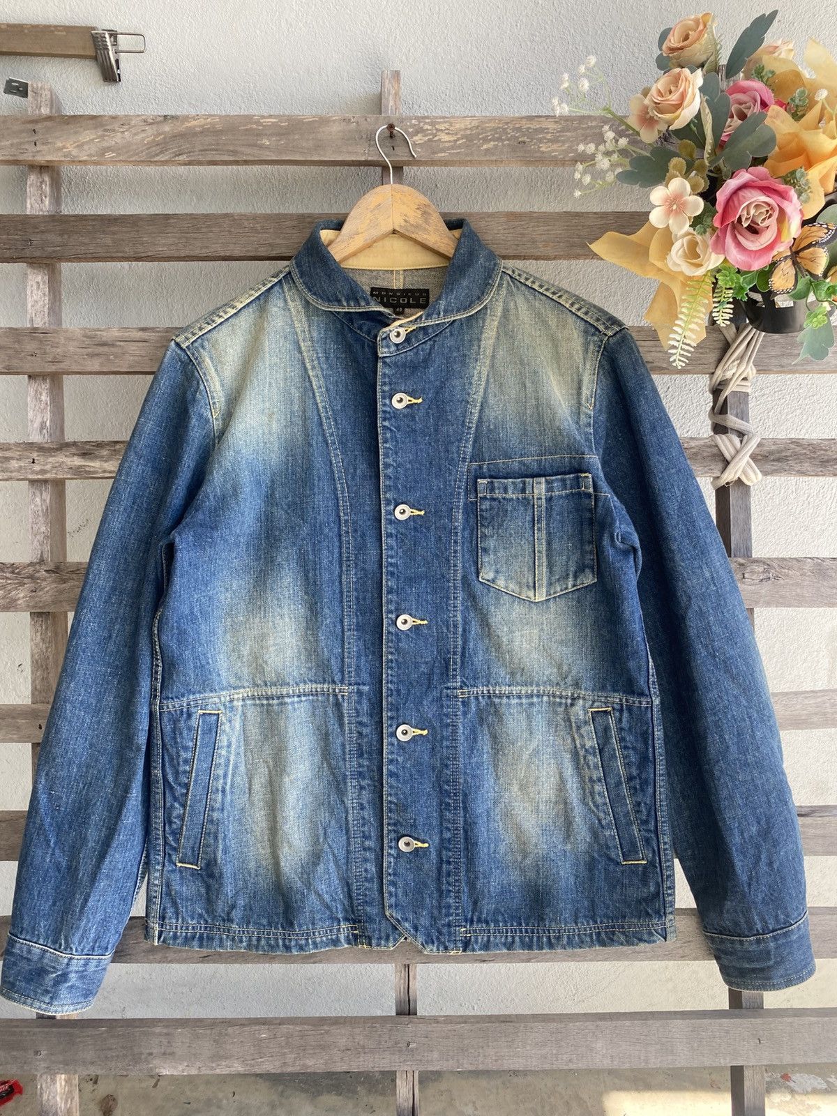 Nicole Club Vintage Y2K Monsieur Nicole Denim Jacket Size US M / EU 48-50 / 2 - 1 Thumbnail