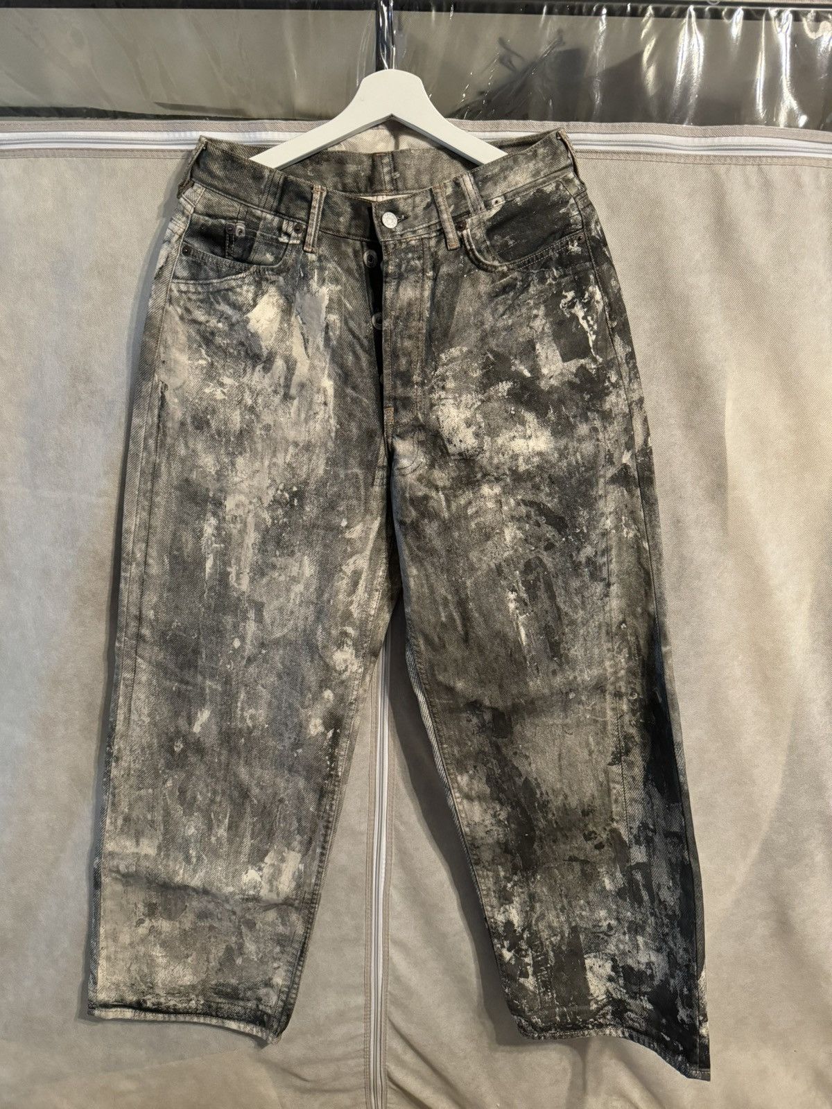 パンツ Acne Studios 1981M cold gray Acne Studios - ルーズフィットトラウザーズ - 1981 - コールドグレー