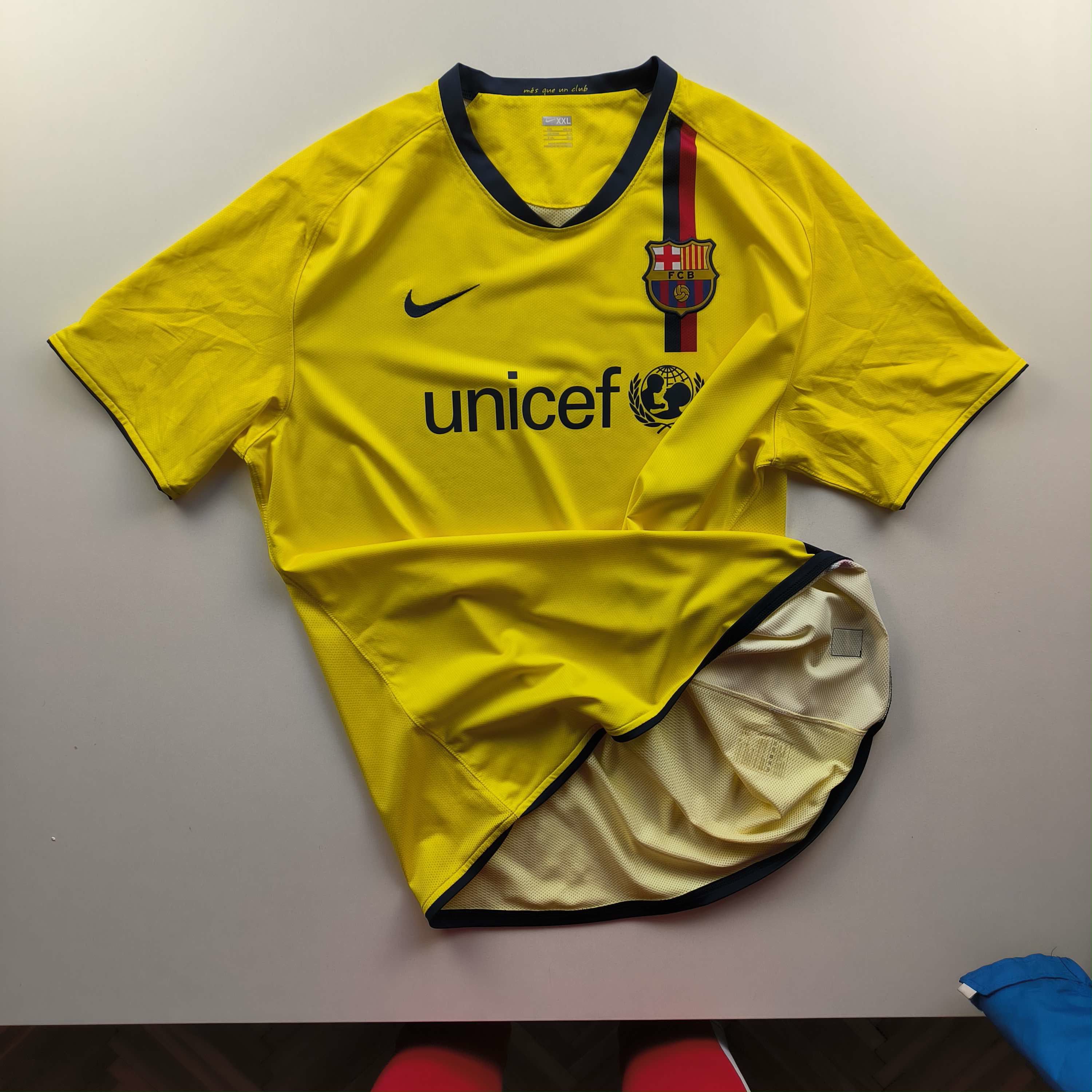 Nike Barcelona 2008-09 Nike away Player Issue football jersey XXL Size US XXL / EU 58 / 5 - 7 Thumbnail