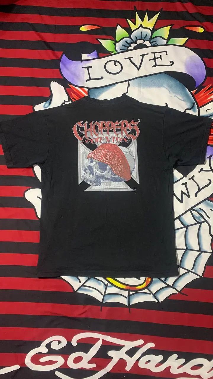 West Coast Choppers West Coast Choppers tshirt with skull vintage mens Size US L / EU 52-54 / 3 - 1 Thumbnail