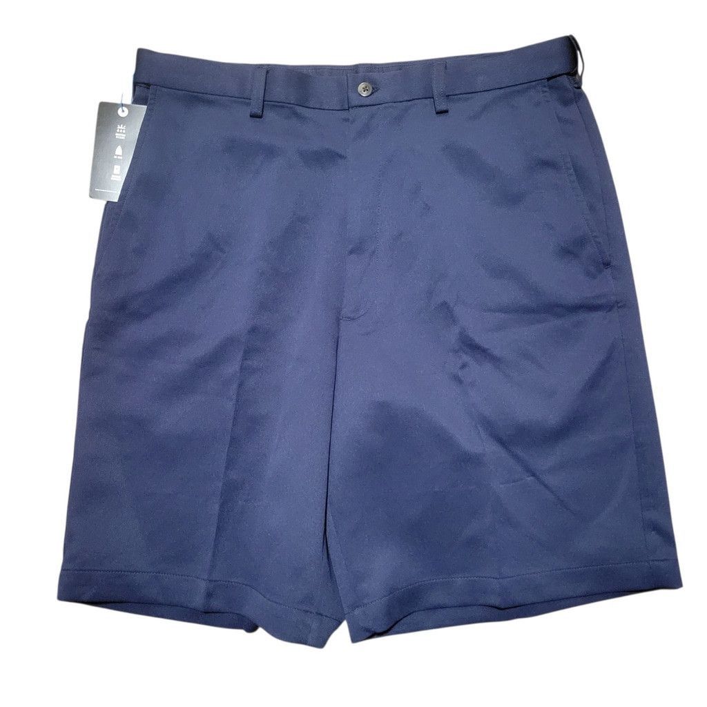 Haggar Haggar Performance Cool 18° 36 Blue Flat Front NWT $44 Size US 36 / EU 52 - 1 Thumbnail