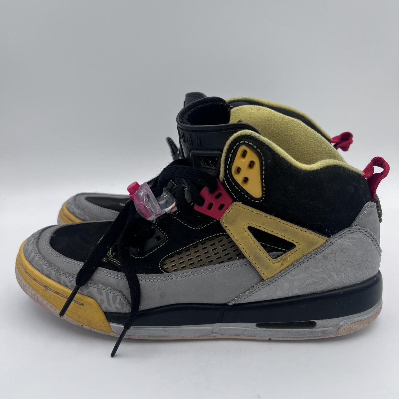 Jordan Brand Nike Air Jordan Spizike 317321-050 Black Gray Yellow Red Size US 7 / EU 40 - 3 Thumbnail