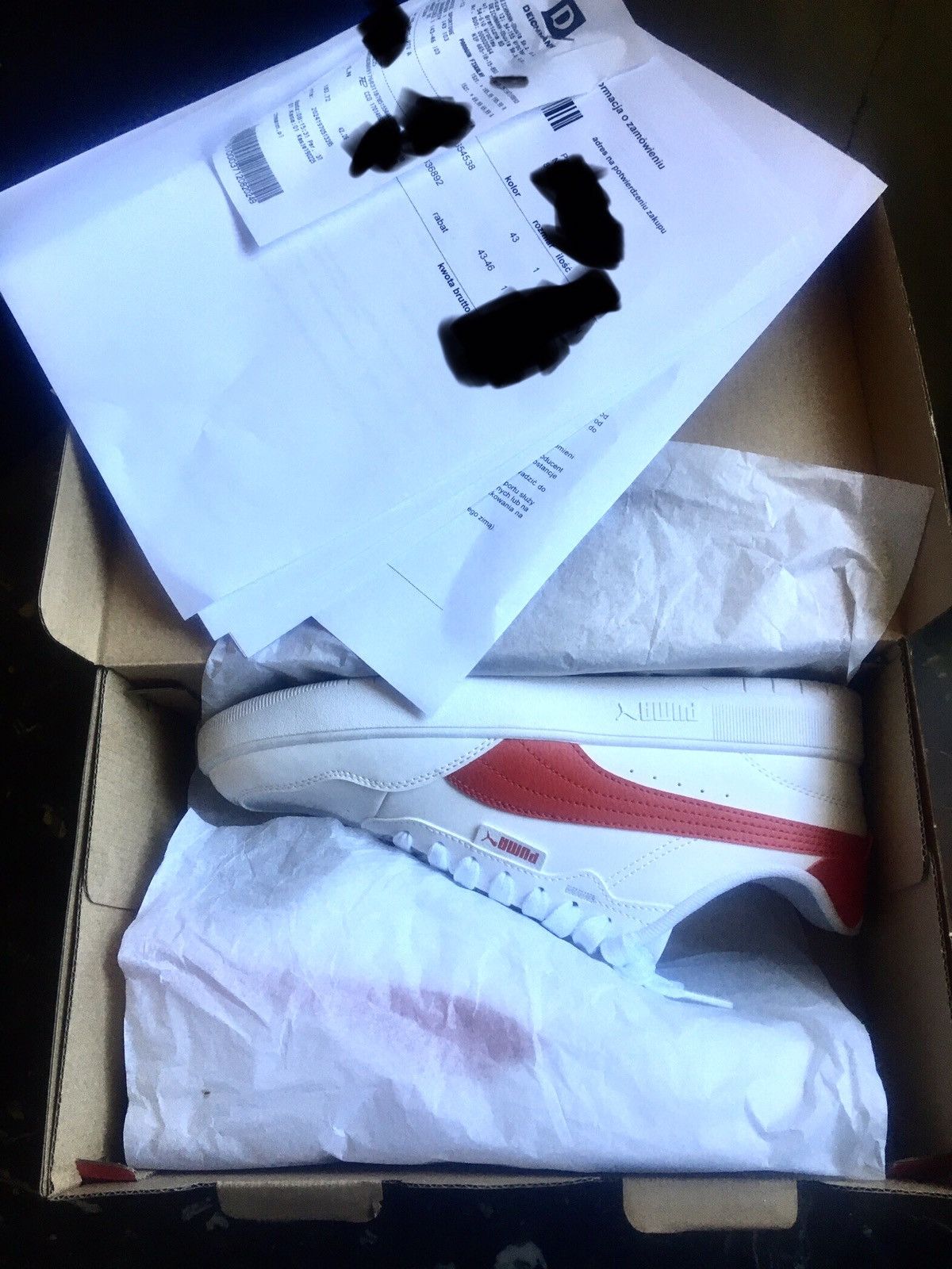 Puma New-Puma COURT ULTRA LITE white/all time red(38937106) US9,5 Size US 9.5 / EU 42-43 - 3 Thumbnail