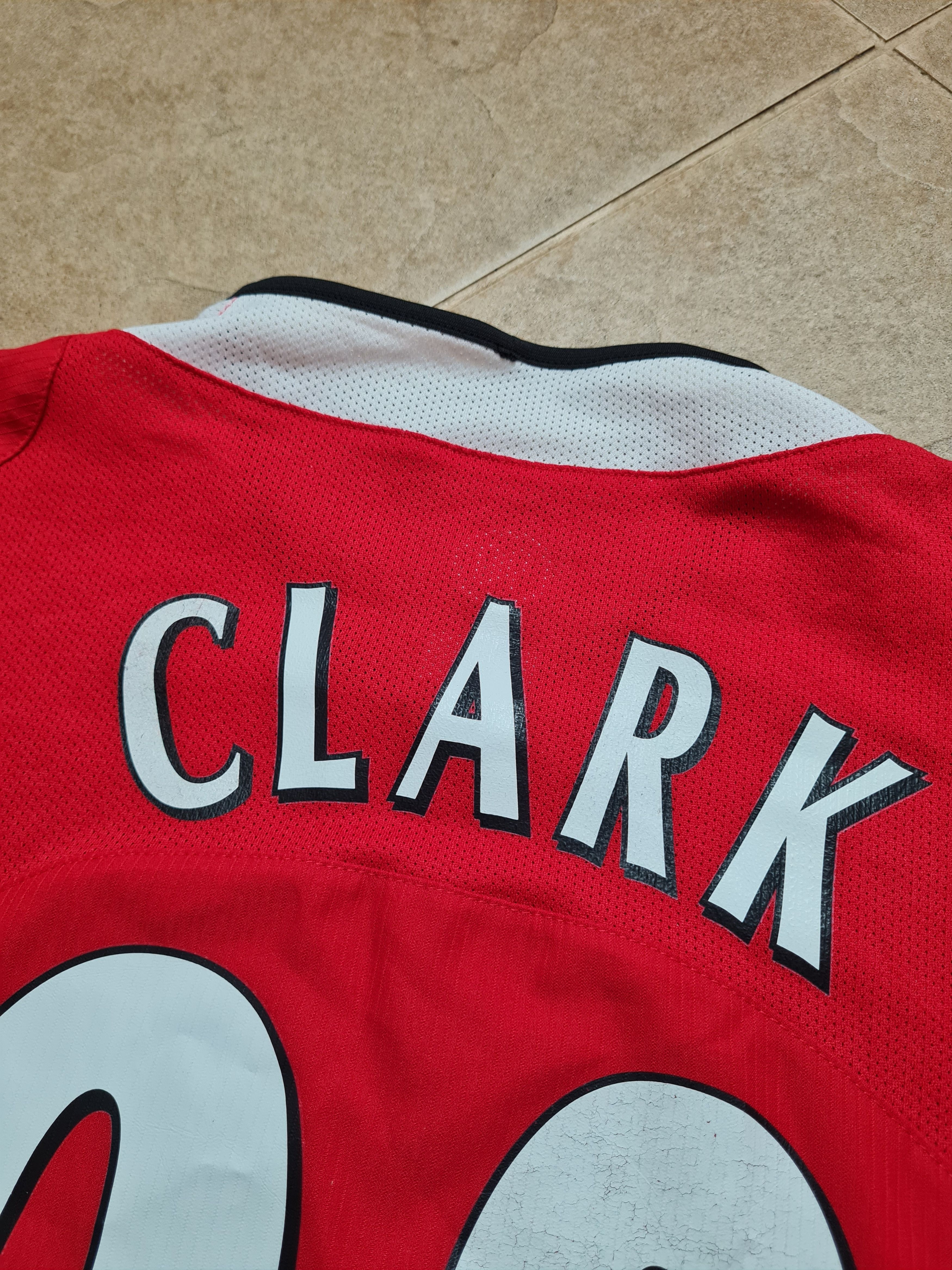 Nike Manchester United Home 2004 - 2006 Nike XL Shirt #20 Clark Size US XL / EU 56 / 4 - 16 Thumbnail