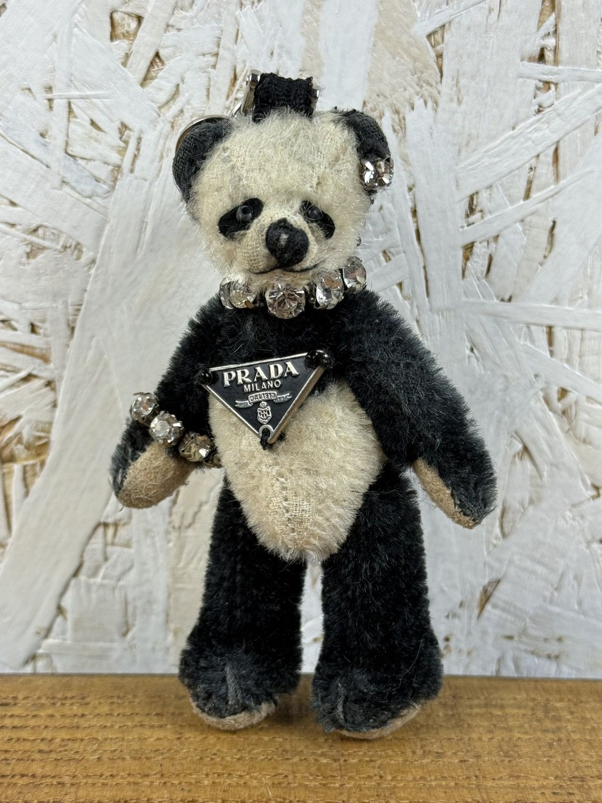Prada Prada Panda Bear Bag Charm Keychain Key Holder Size ONE SIZE - 1 Thumbnail