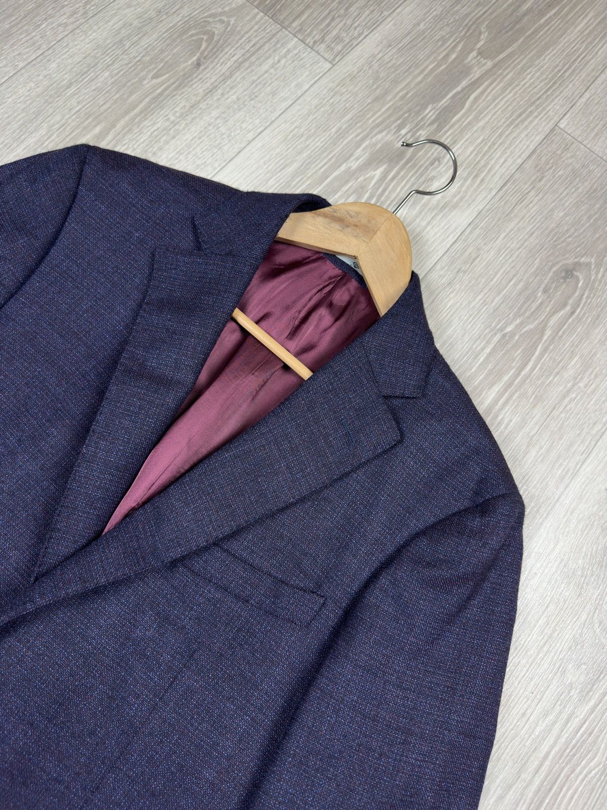 Loro Piana Henry by Loro Piana Blazer Wool Jacket Size 52L - 10 Thumbnail