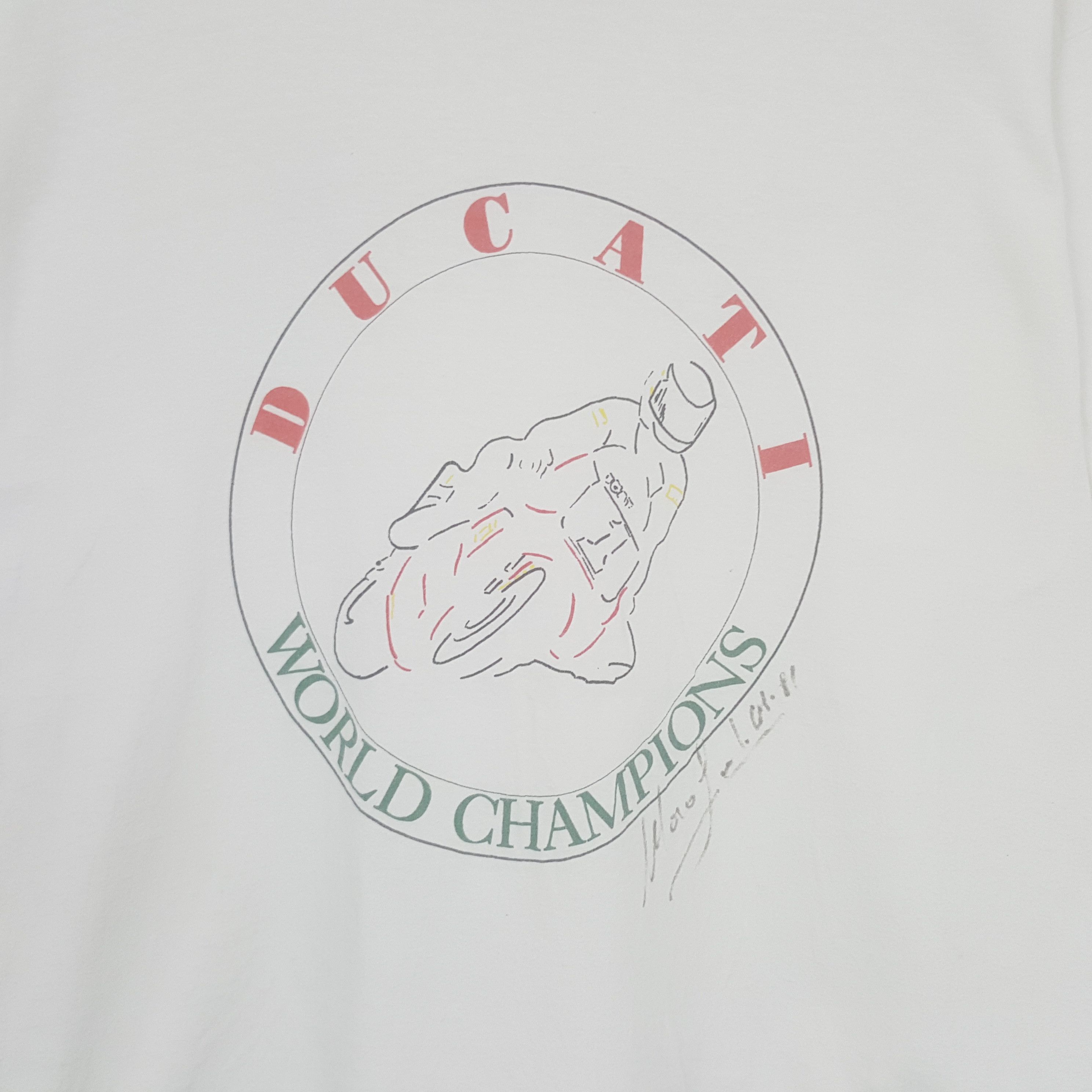Ducati × Vintage Vintage DUCATI World Champion Racing Dallas, Texas T-shirt Size US M / EU 48-50 / 2 - 2 Thumbnail