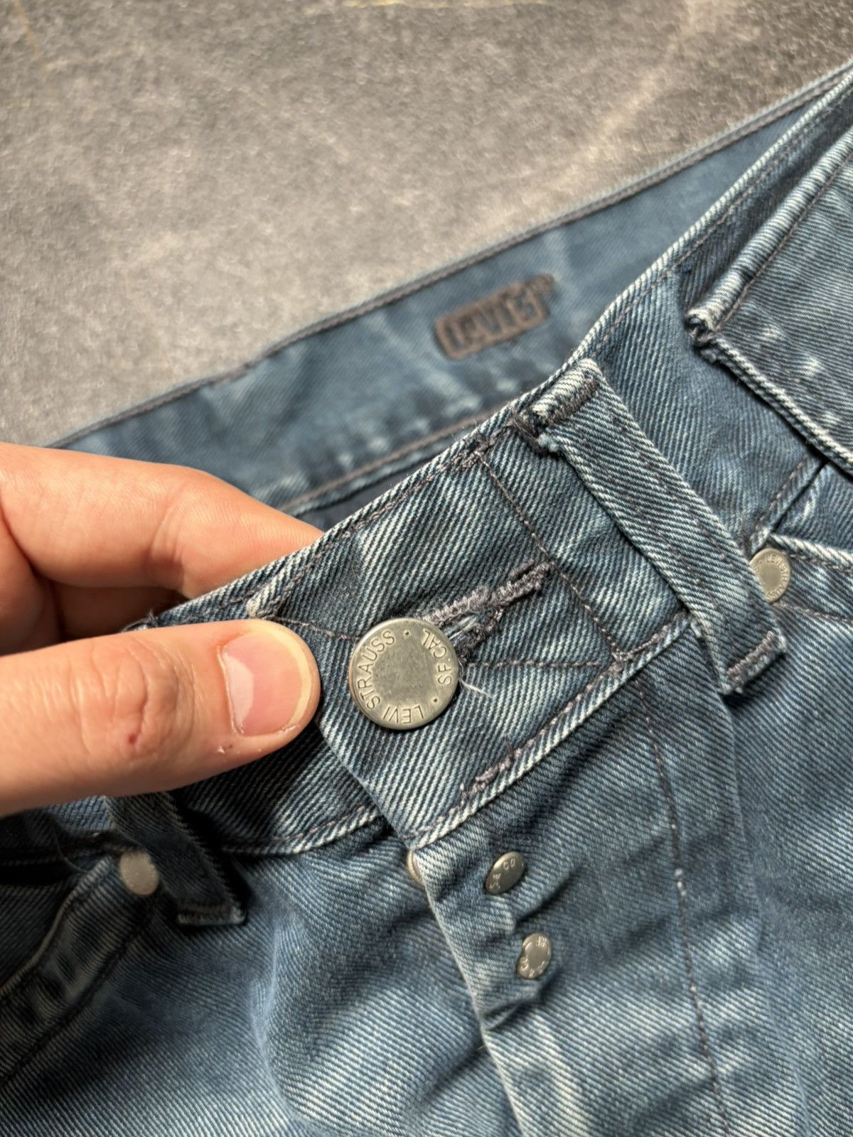 Levi's Vintage Clothing Levi Strauss Engineered Jeans Denim Retro Vintage workwear Size US 30 / EU 46 - 8 Thumbnail
