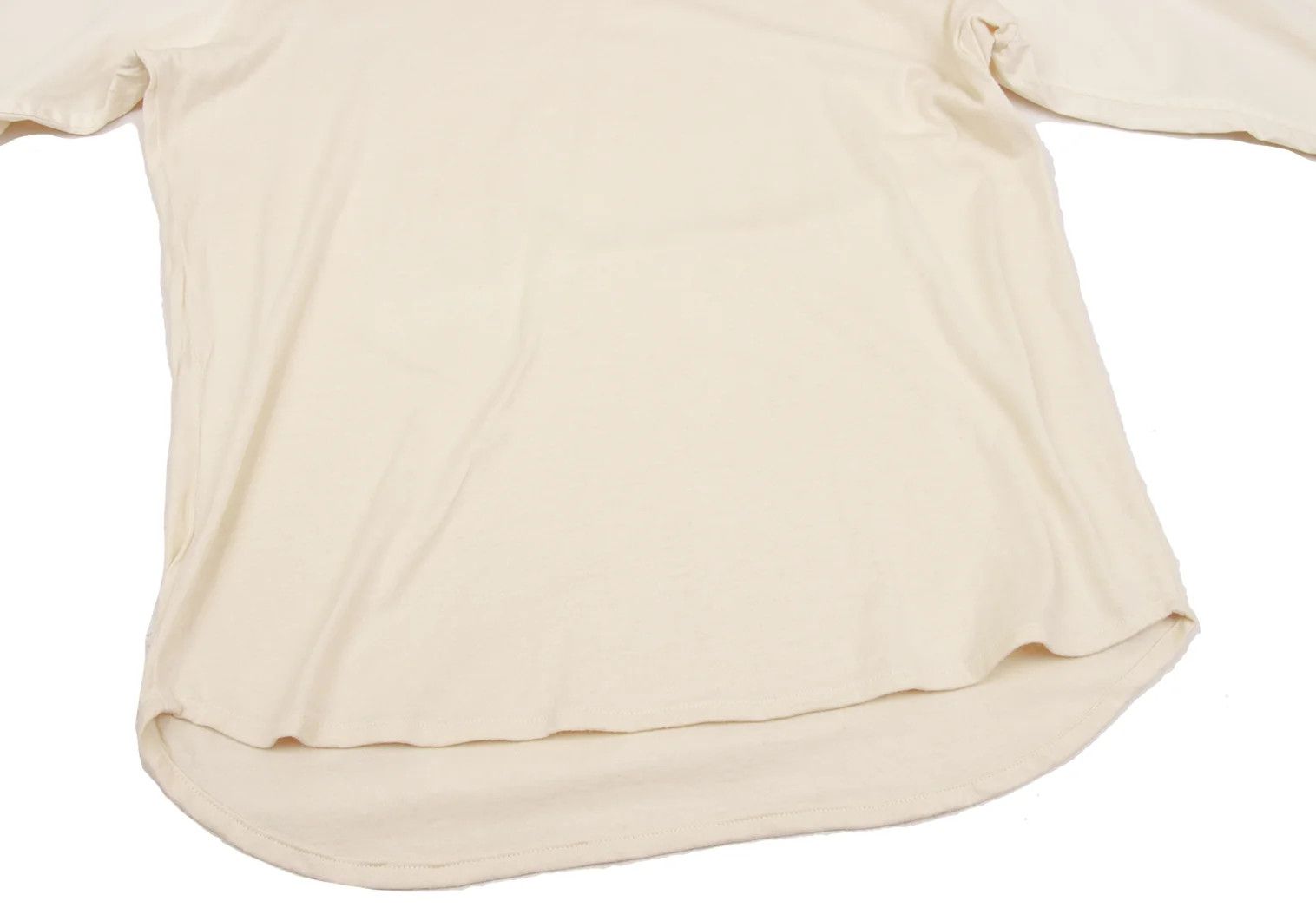 Yohji Yamamoto Yohji Yamamoto Cotton Sleeve Shirt Beige Size US L / EU 52-54 / 3 - 7 Thumbnail
