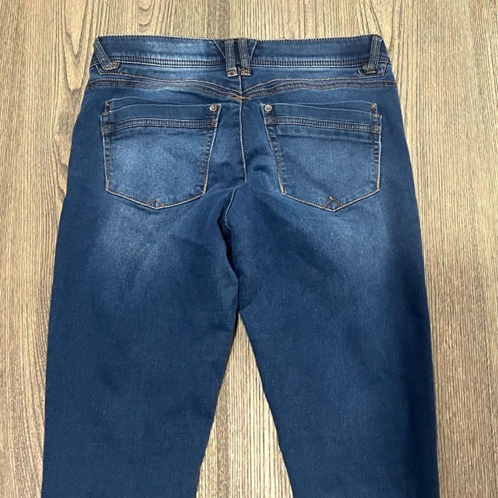 Vintage Democracy Womens Denim Jegging Jeans AB Solution Fly 8 Size 30" / US 8 / IT 44 - 3 Thumbnail