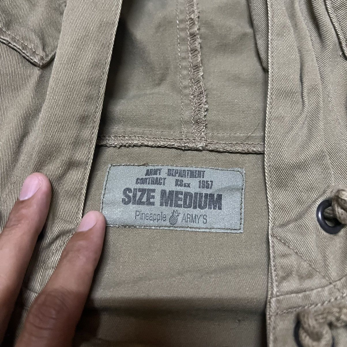 Japanese Brand Army Style Hunting Jacket For Outdoor Size US M / EU 48-50 / 2 - 5 Thumbnail