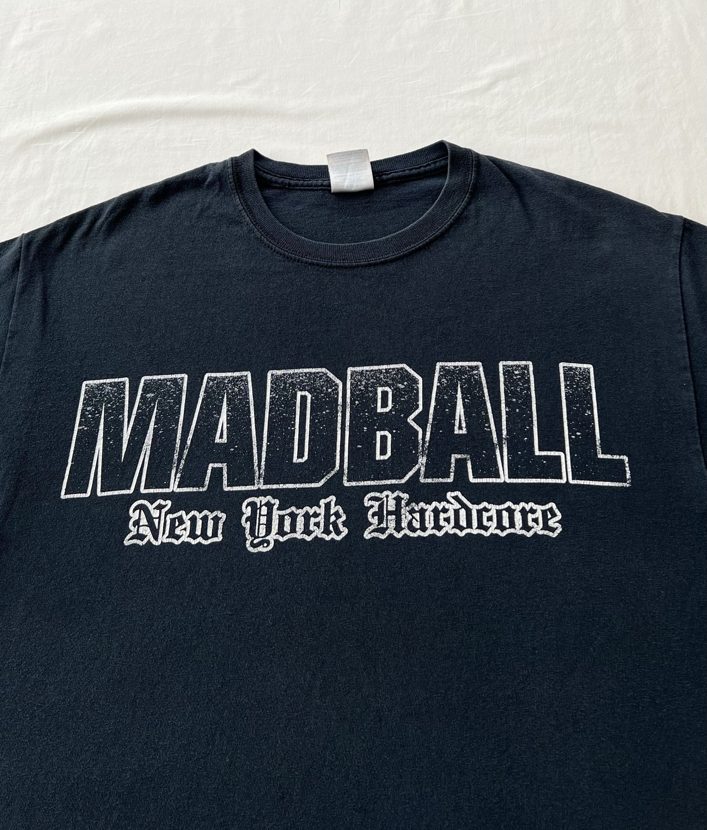 Band Tees Vintage 2000s Madball New York Hardcore Black T-shirt Size US M / EU 48-50 / 2 - 3 Thumbnail