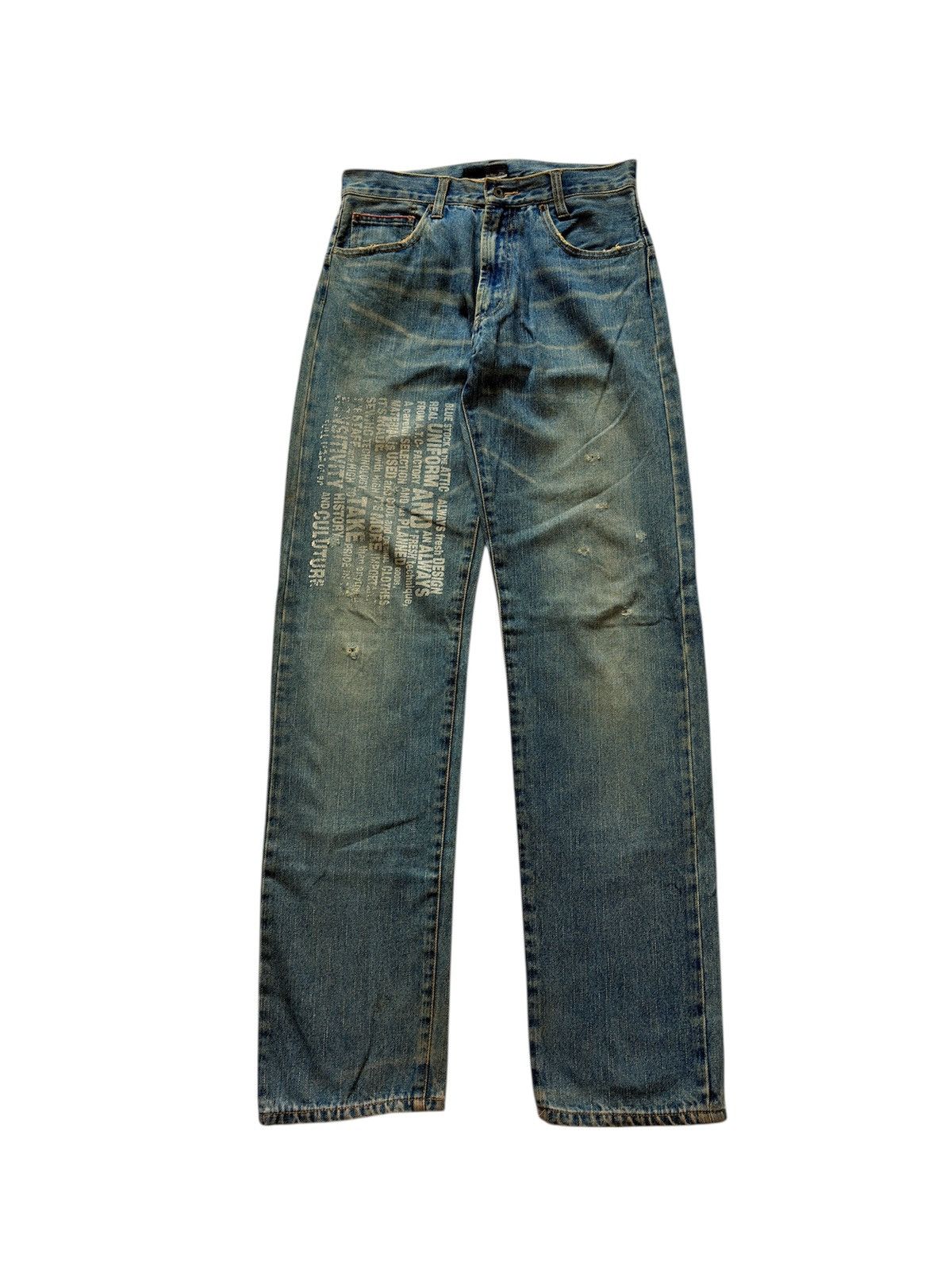 In The Attic IN THE ATTIC DISTRESSED JEANS Size US 29 - 1 Thumbnail