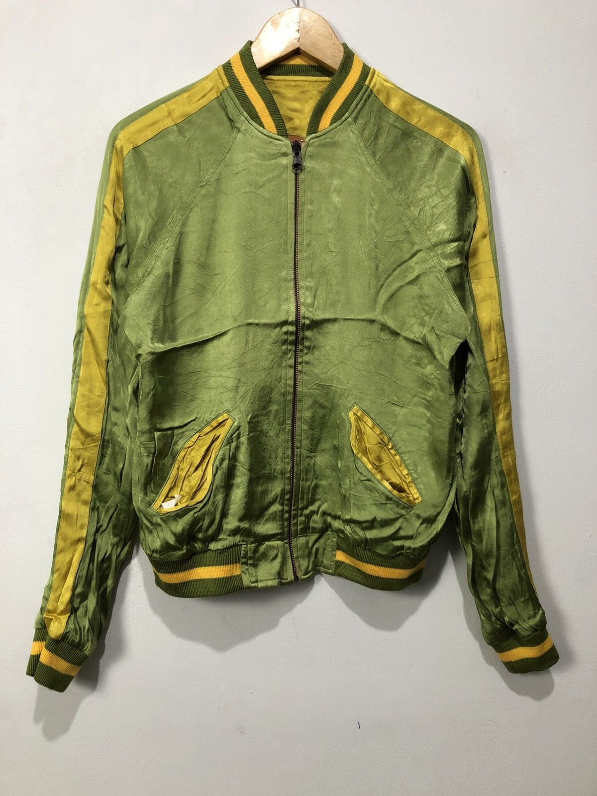 Vintage Vintage Freedom Brand Reversible Sukajan Rayon Jacket Size US M / EU 48-50 / 2 - 7 Thumbnail