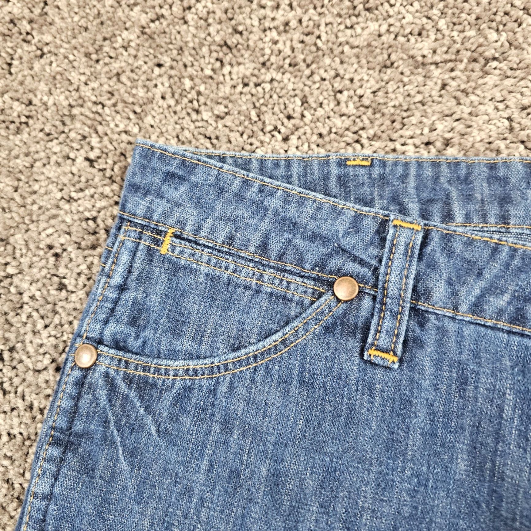 Wrangler Wrangler Jeans Womens Boot Cut Denim 30x28 Medium Wash 100% Cotton Low Rise Regular Inseam 28 Blue Size 24" / US 00 / IT 34 - 3 Thumbnail
