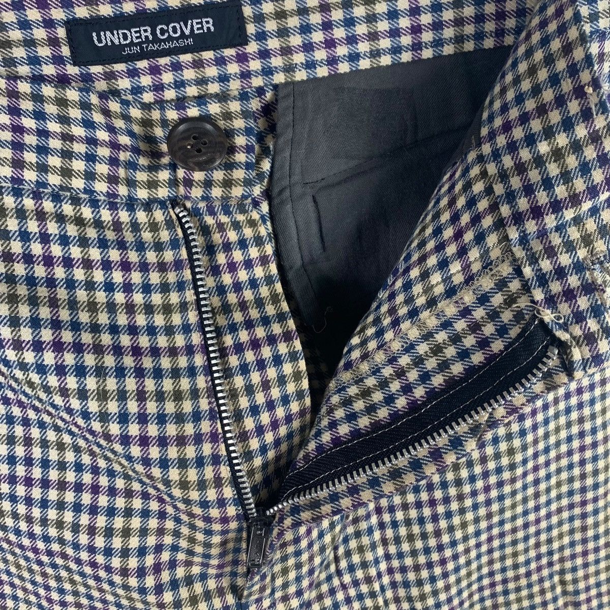 Japanese Brand × Undercover UNDERCOVER jun takahashi tartan plaid short pants Size US 34 / EU 50 - 10 Thumbnail