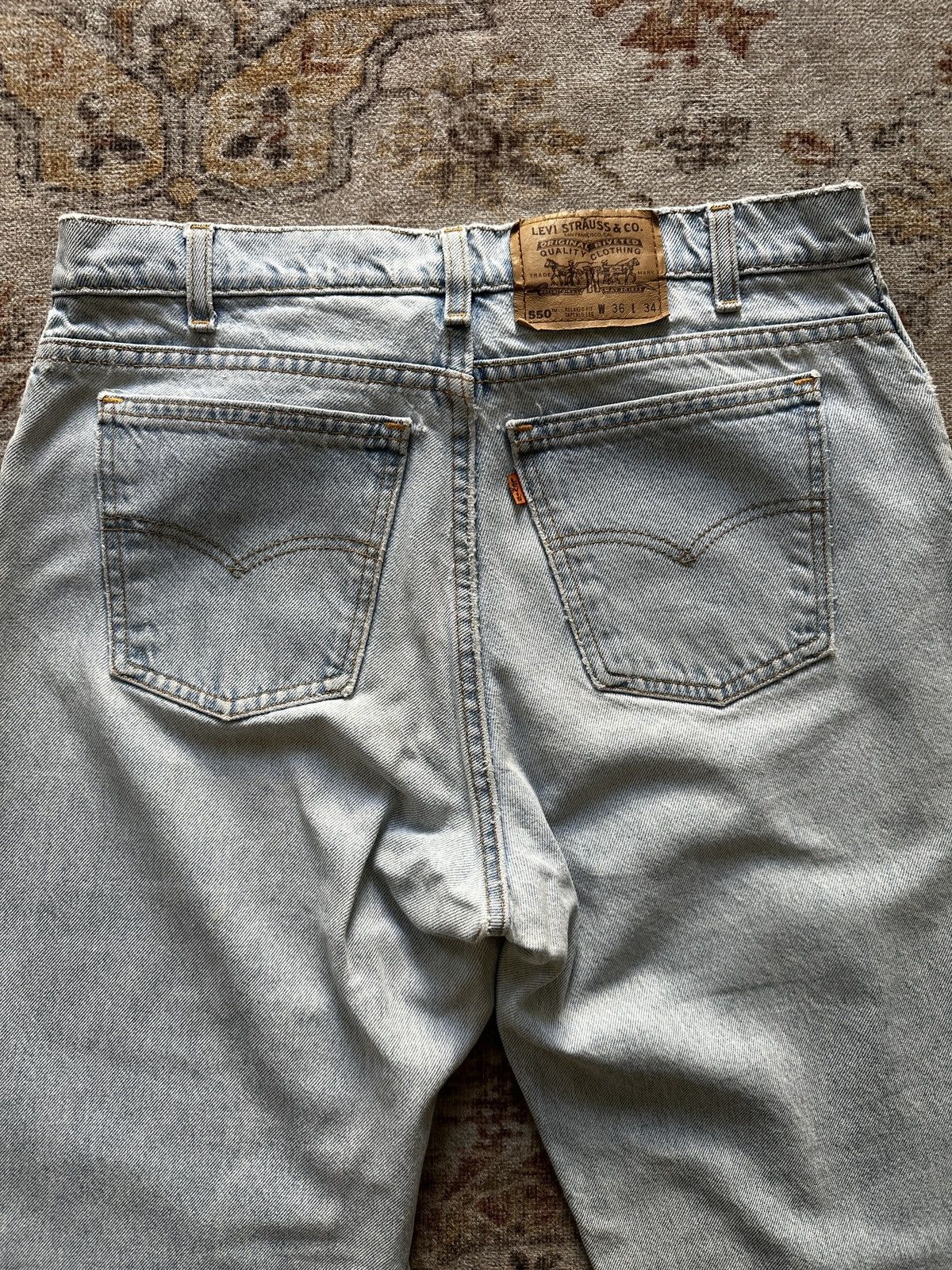 Levi's Vintage Clothing Vintage Levi’s 550 denim - Orange Tab Size US 36 / EU 52 - 5 Thumbnail