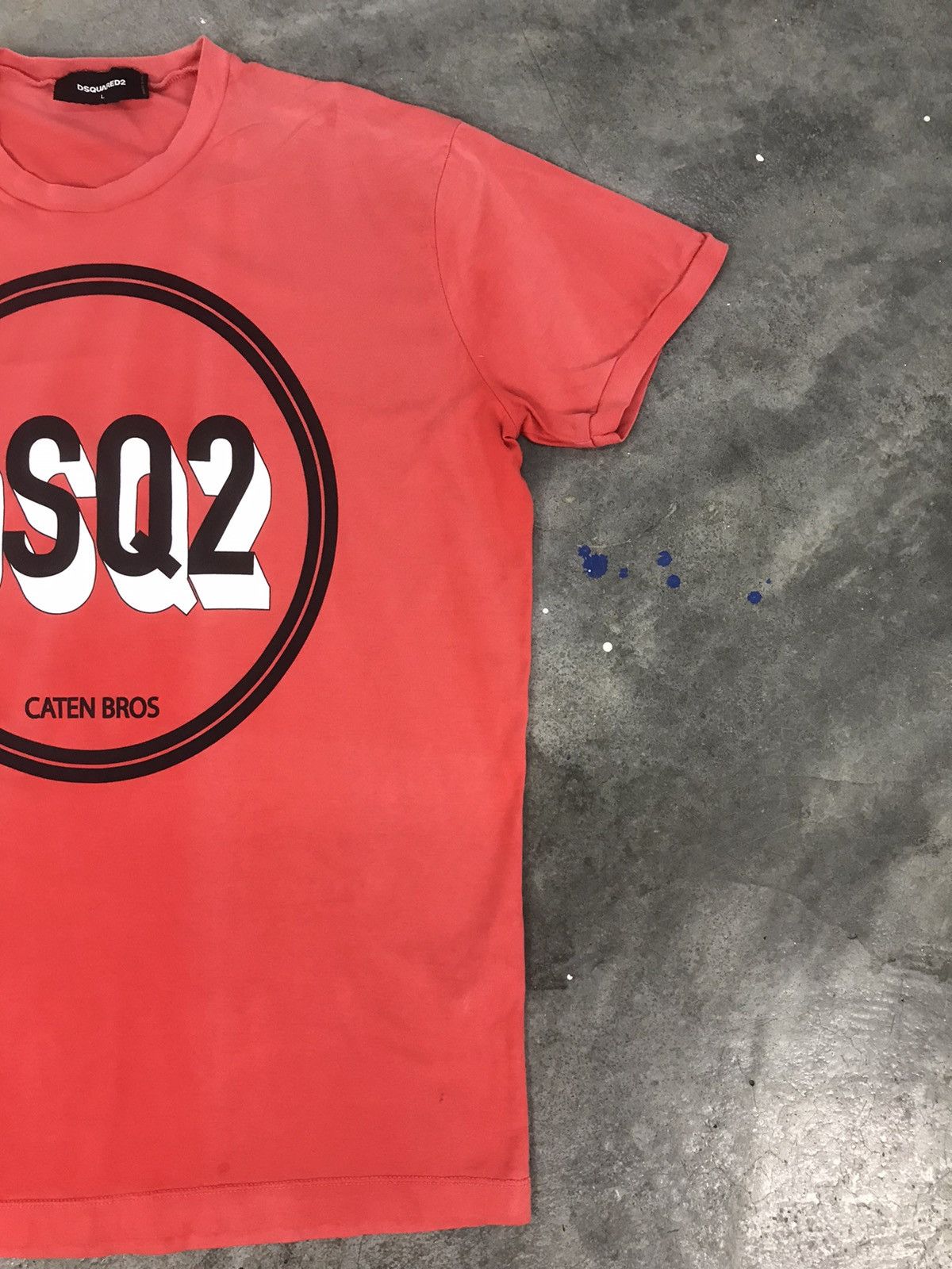 Dsquared2 Dsquared2 Caten Bros Distressed Tee Size US L / EU 52-54 / 3 - 2 Thumbnail