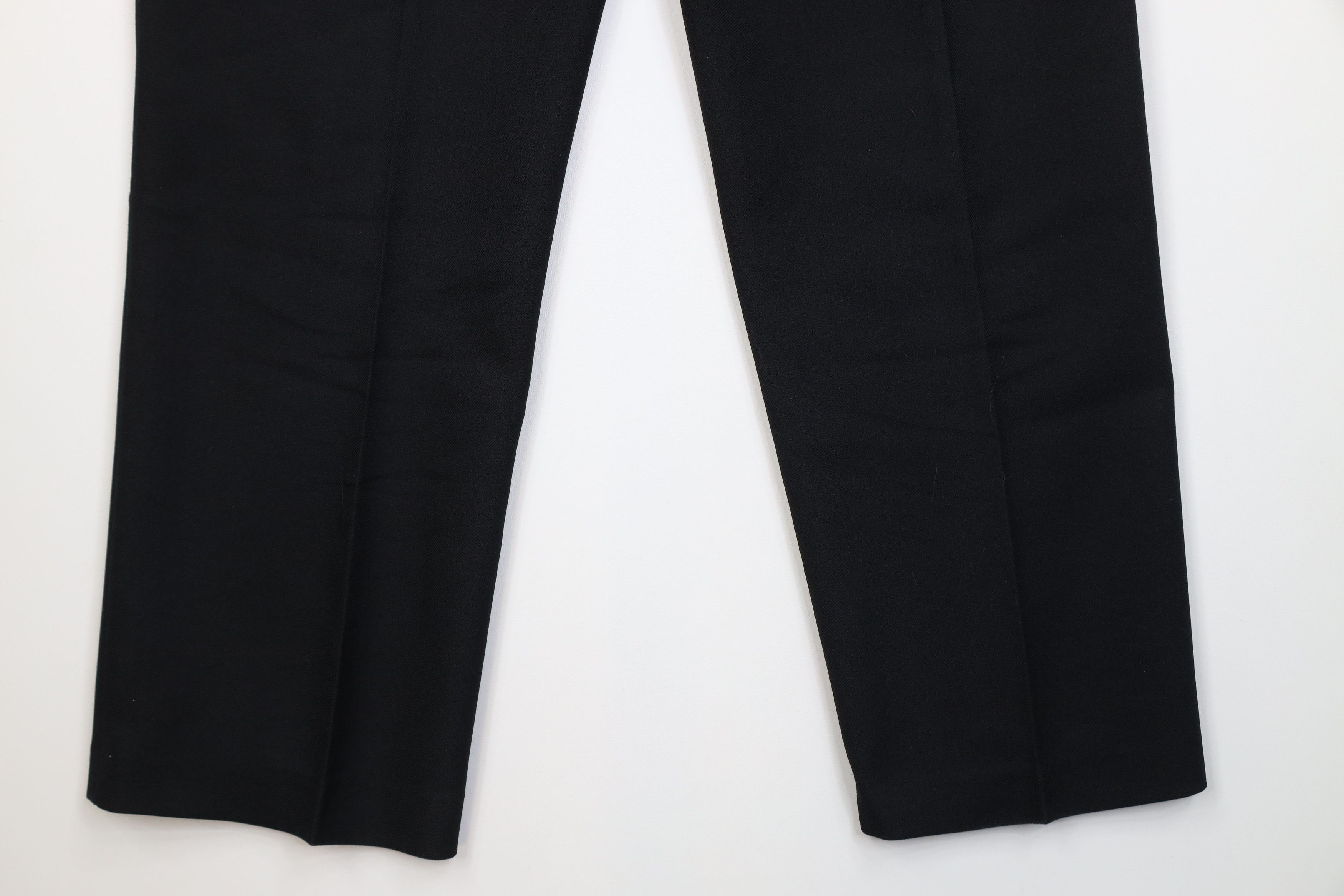 Vintage Vintage 70s Streetwear Flared Wide Leg Chino Pants Black USA Size US 34 / EU 50 - 11 Thumbnail