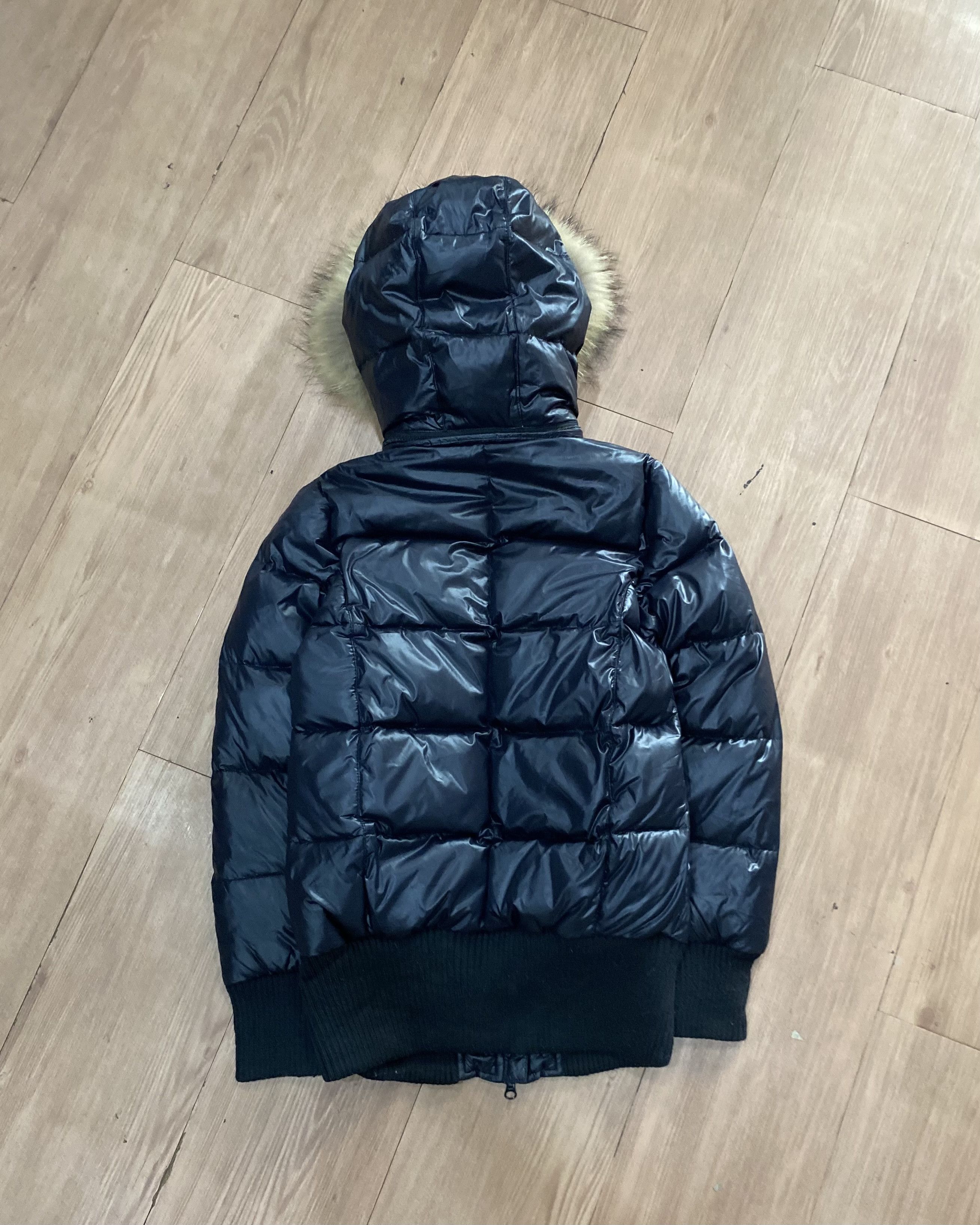 Le Grande Bleu (L.G.B.) Vintage Lee Down Puffer - Fur Vkei 2000s Vibes Size US S / EU 44-46 / 1 - 6 Thumbnail