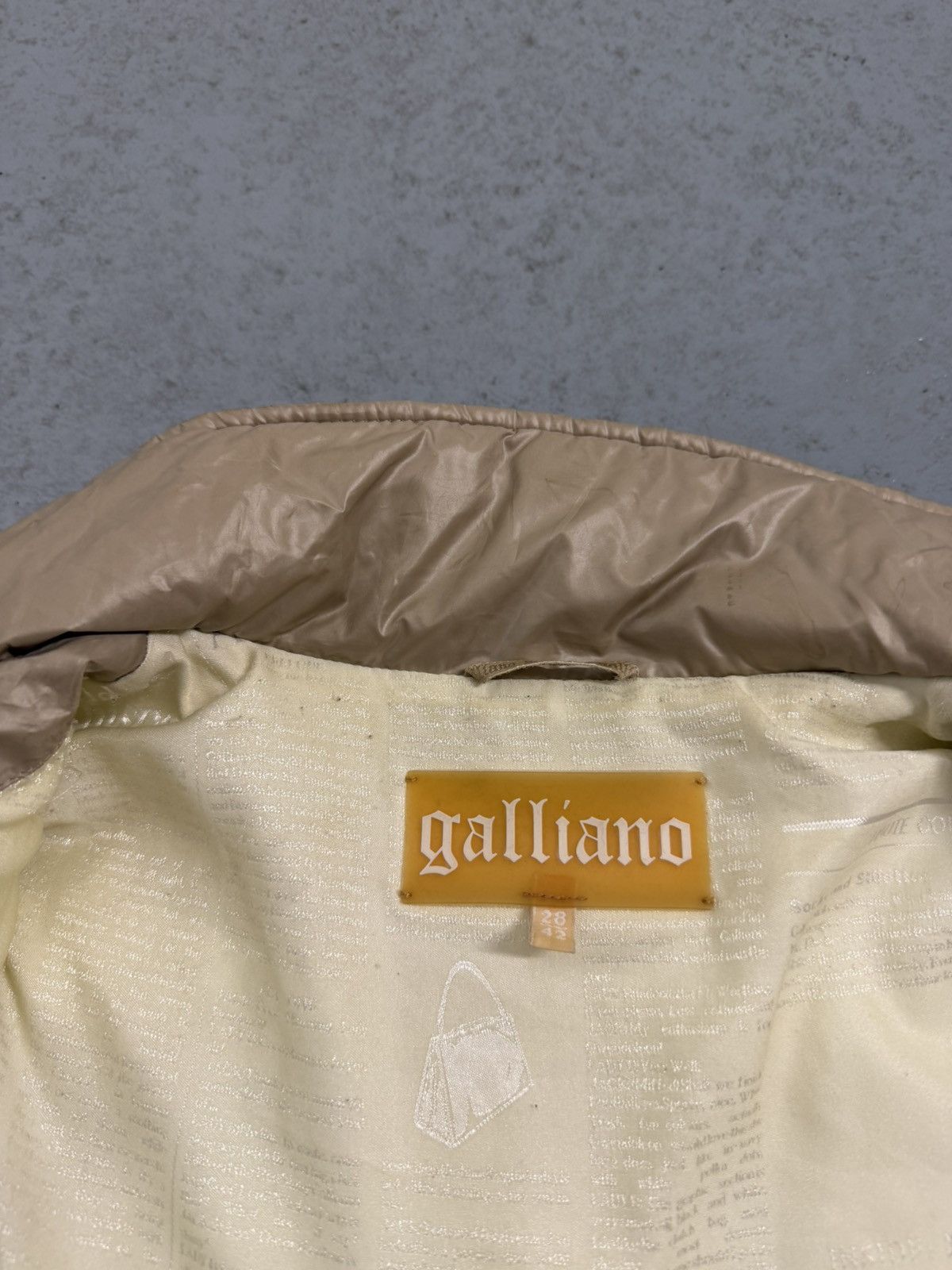 John Galliano Vintage 00s John Galliano Pirate Face Fox Fur Bomber Size XL / US 12-14 / IT 48-50 - 16 Thumbnail